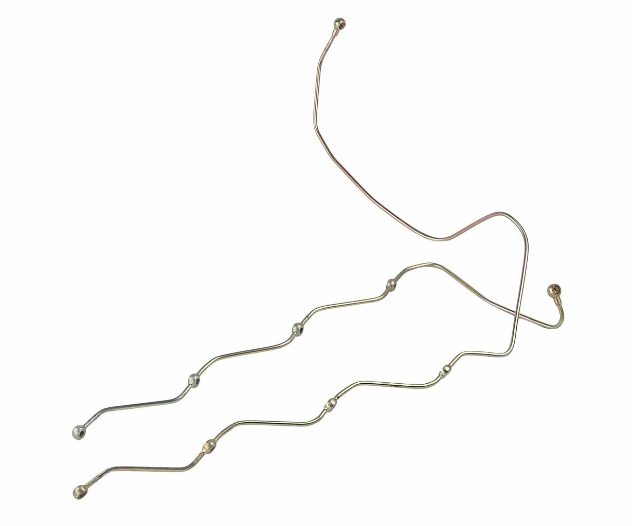 Трубка топливная КАМАЗ ЕВРО 3 4 дренажная форсунок комплект 2шт  ТМК