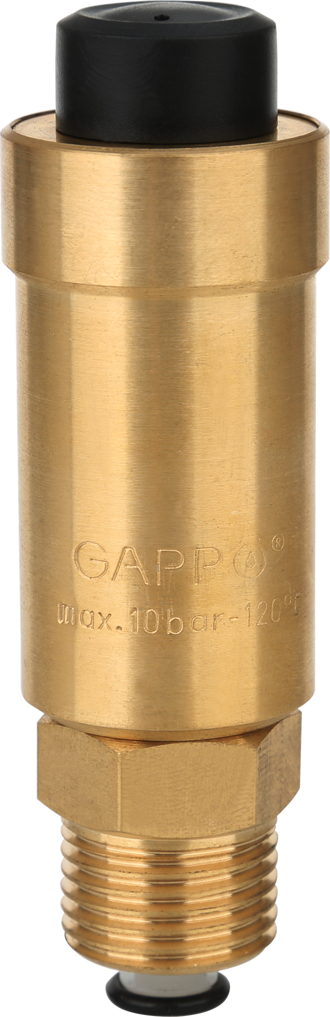 Воздухоотводчик автоматический с отсекающим обратным клапаном 1/2