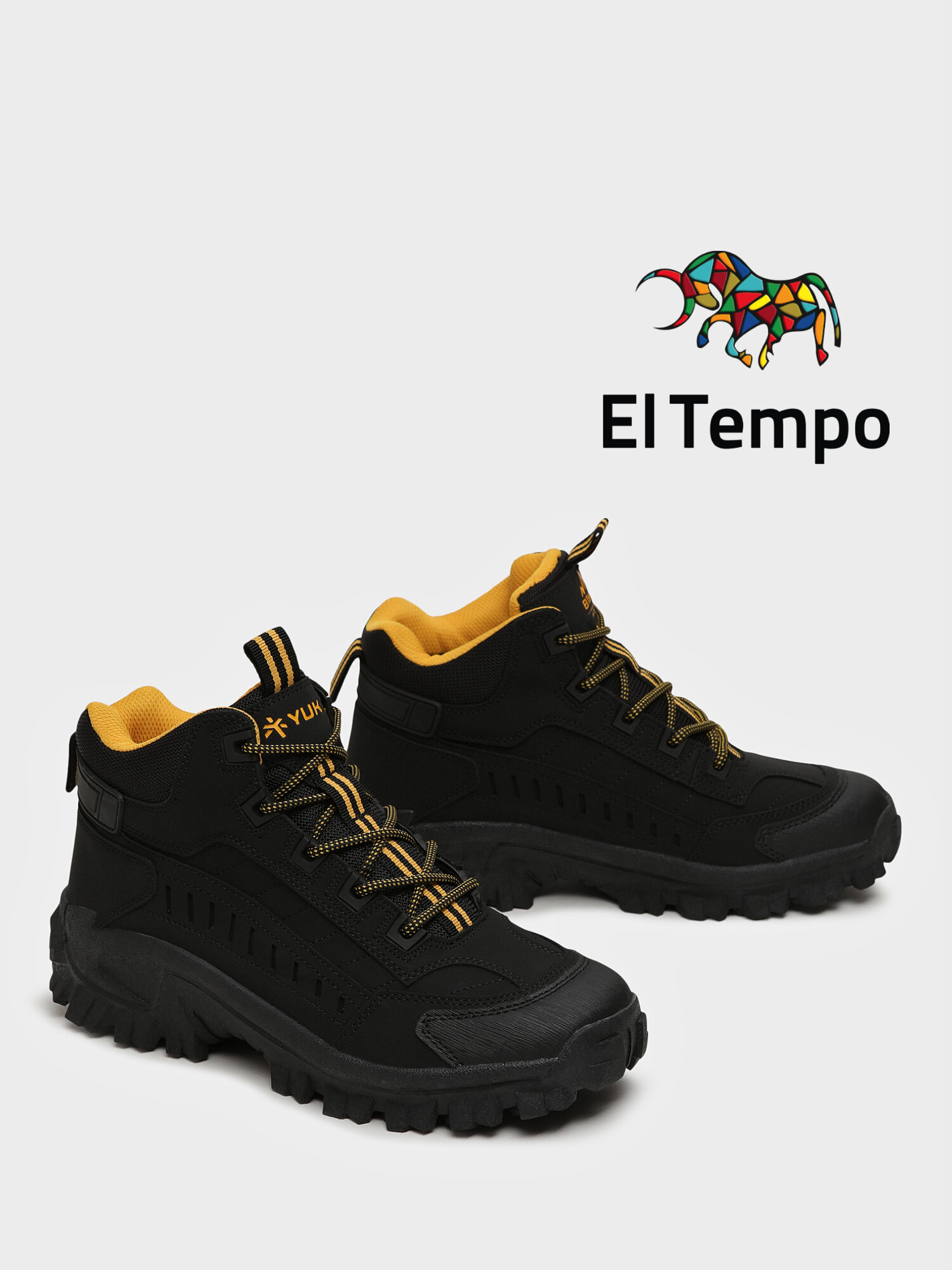 Ботинки El Tempo, размер 43, черный