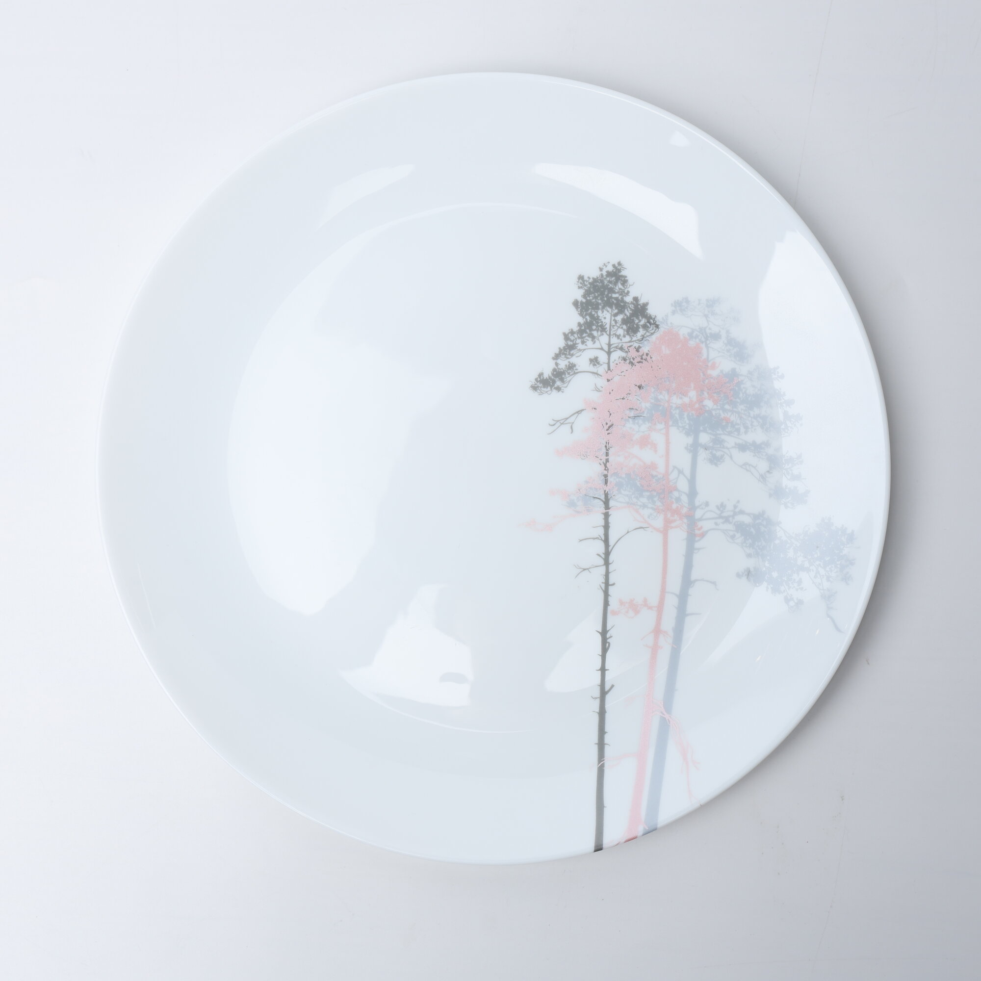 Asia Home (dinova saina) Тарелки Dinova Saina PINK 32,5 см 2pcs — фото 1