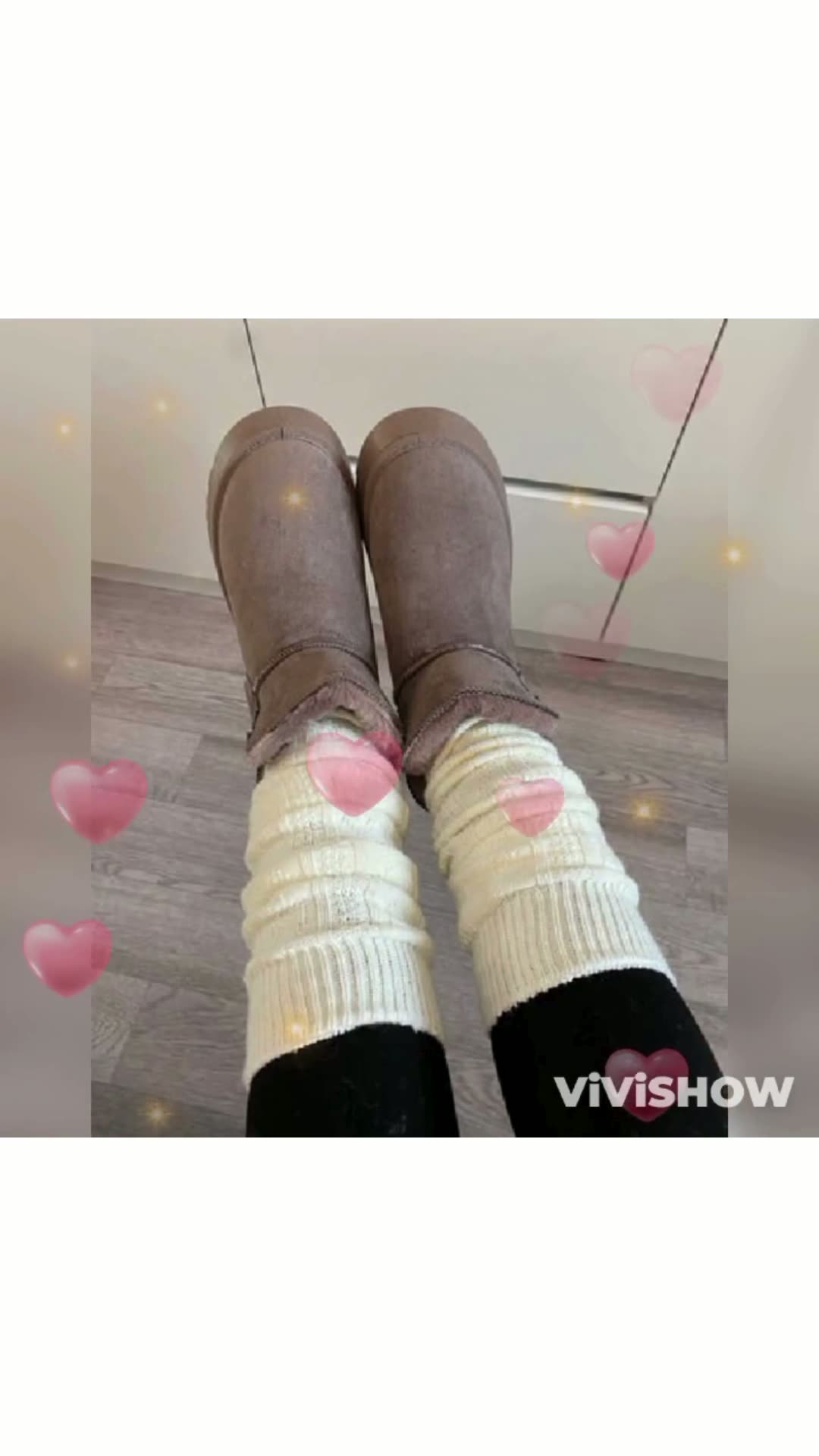 Гетры  55см, размер 46-52, серебряный — фото 1