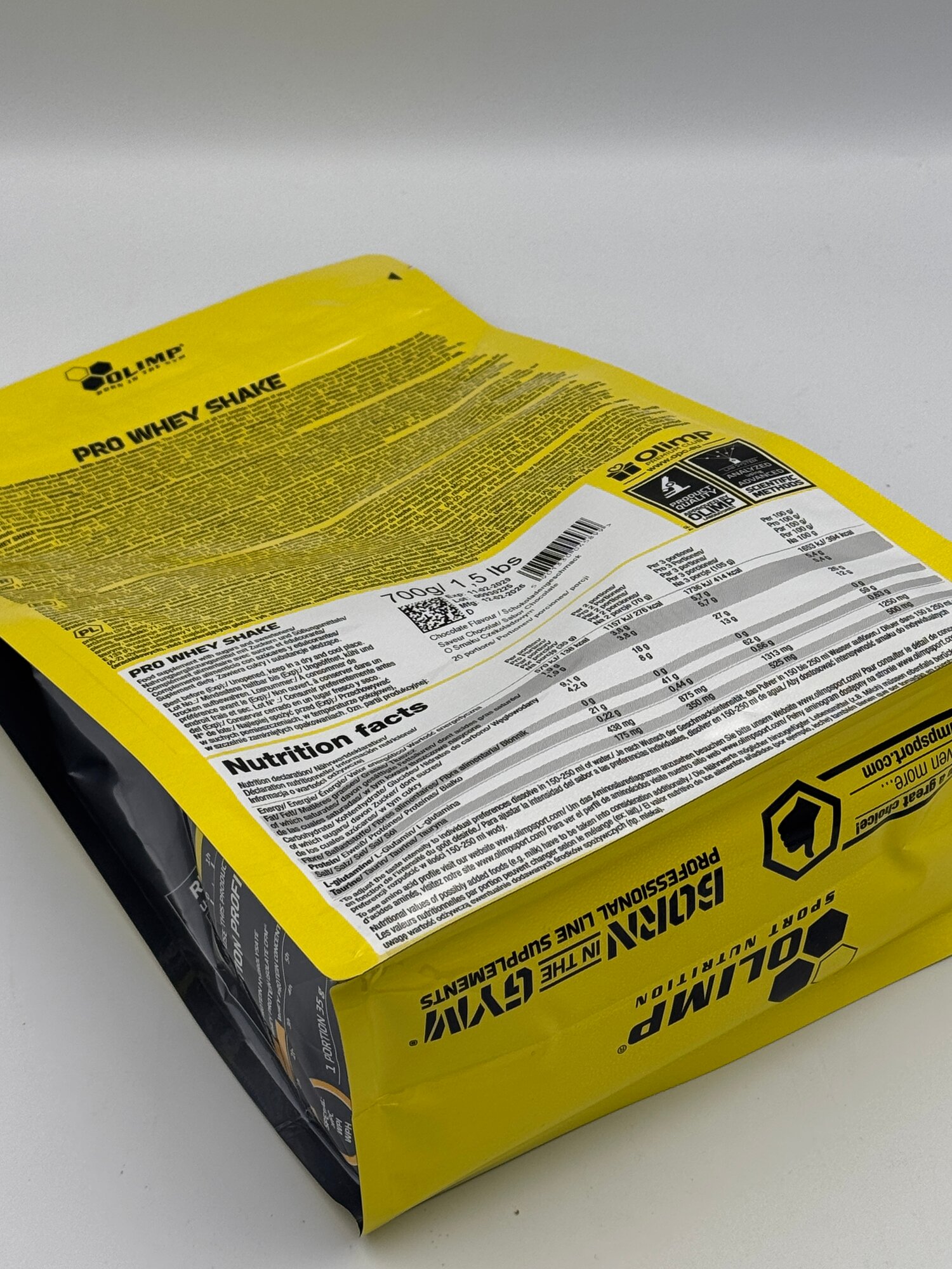 Olimp Pro Whey Shake 700g вкус Chocolate flavour протеин со вкусом шоколад — фото 1