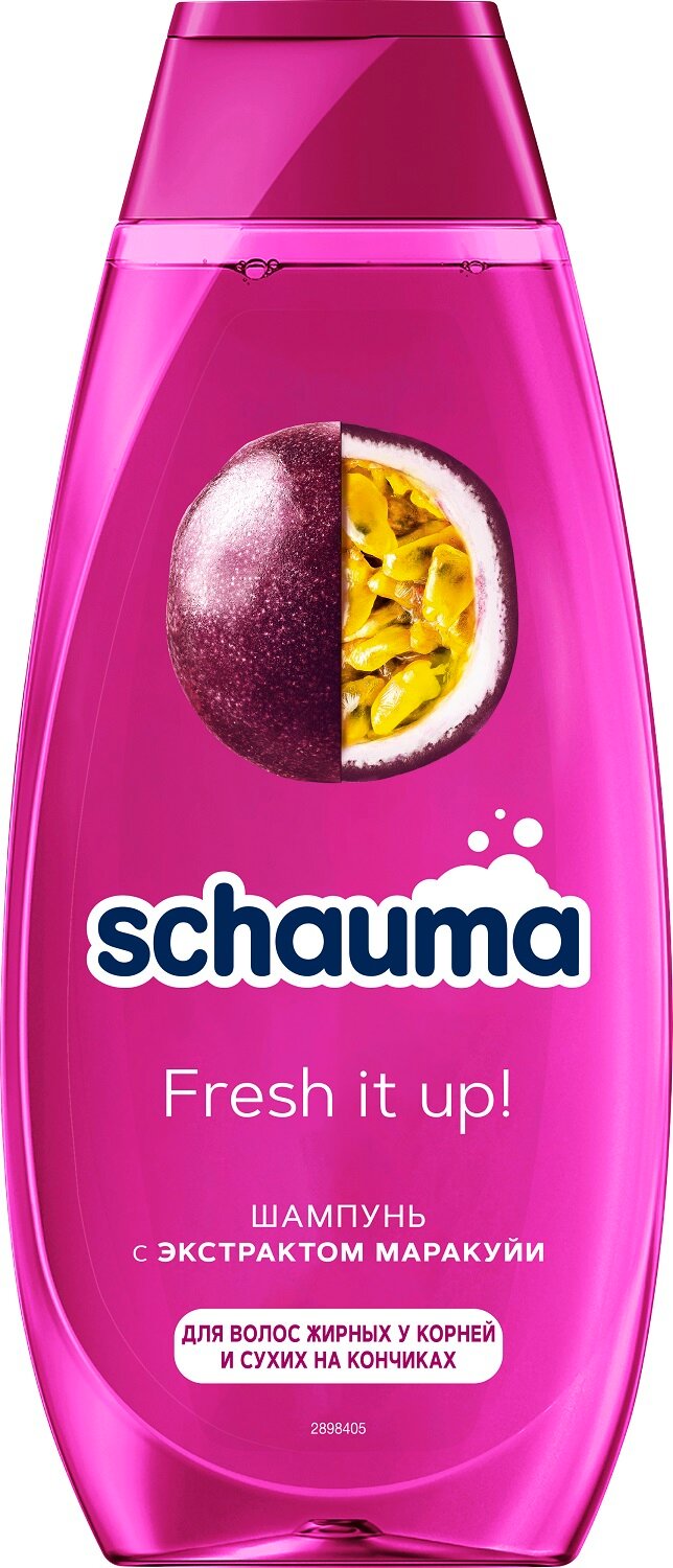 Шампунь SCHAUMA Fresh It Up, для объема волос, для свежести, 400 мл