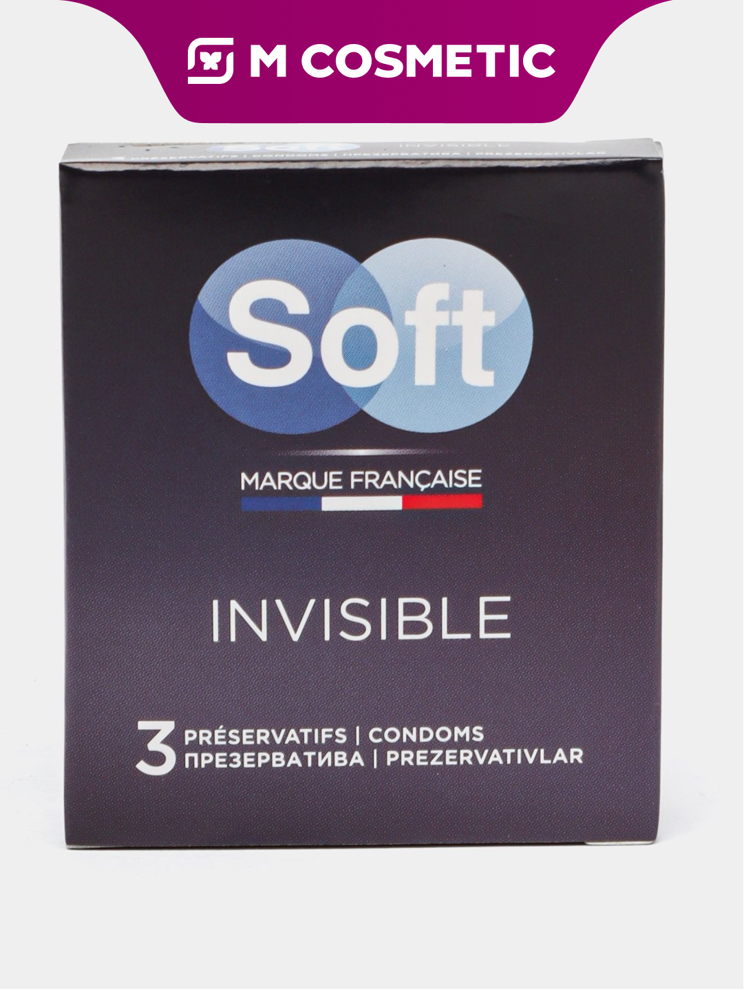 SOFT Презервативы Invisible ультратонкие 3 шт — максимальная чувствительность и надежная защита