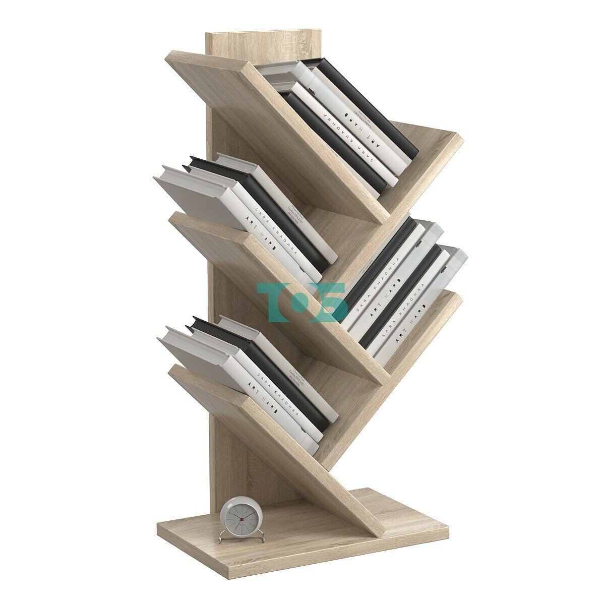 Полка настольная Вектор №8, Дуб Сонома — фото 1