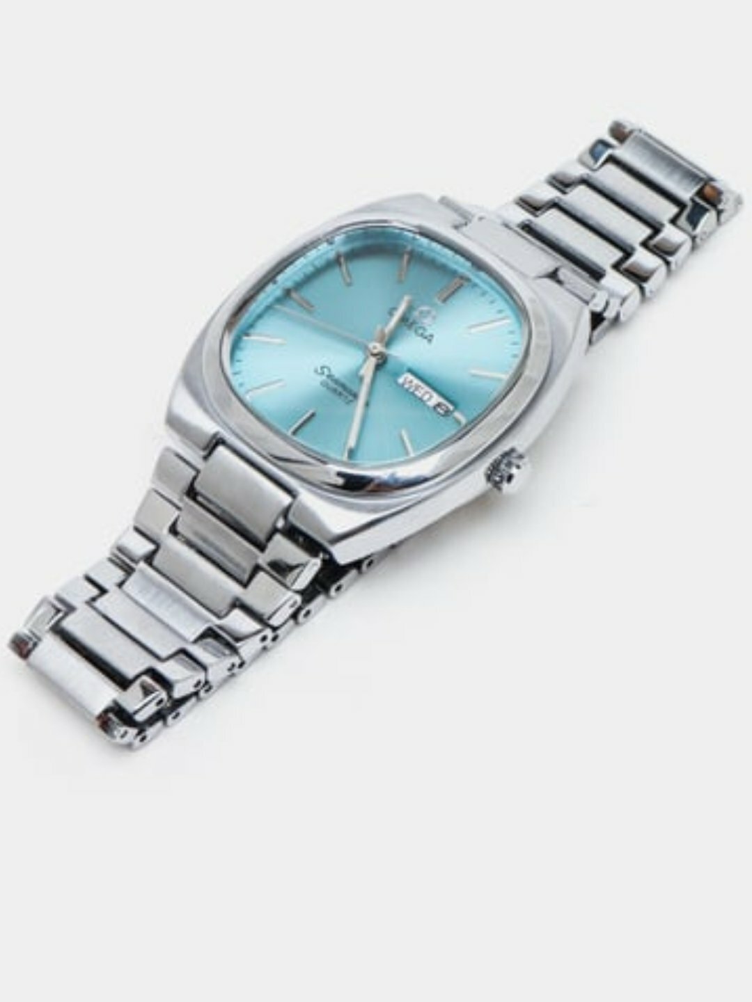 Наручные часы OMEGA Классика, бирюзовый — фото 1