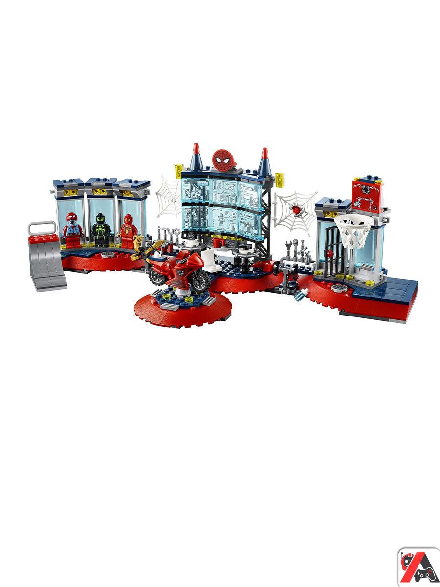 Конструктор Марвел Нападение на мастерскую паука — фото 1