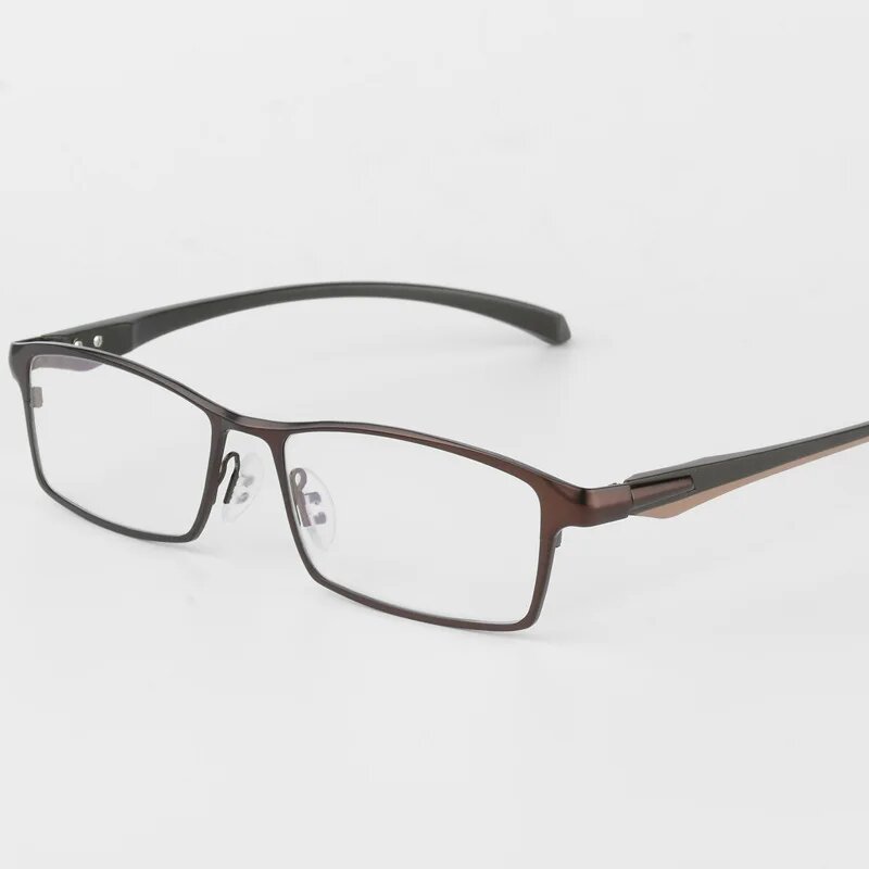 Мужские очки BCLEAR из титана сплав Full frame Brown
