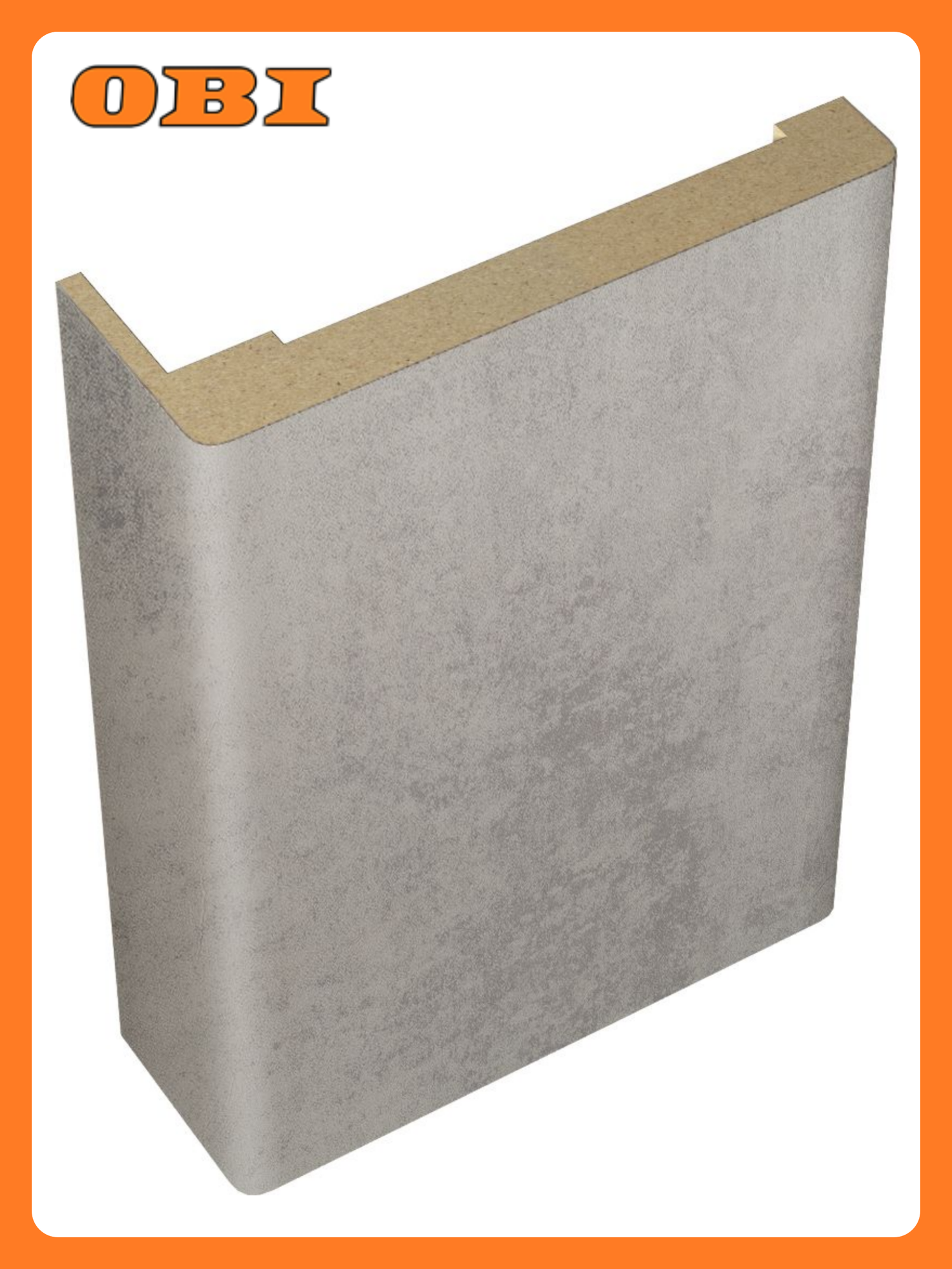 Дверной наличник Невада телескопический Бетон светлый 70х2200 мм 1 шт