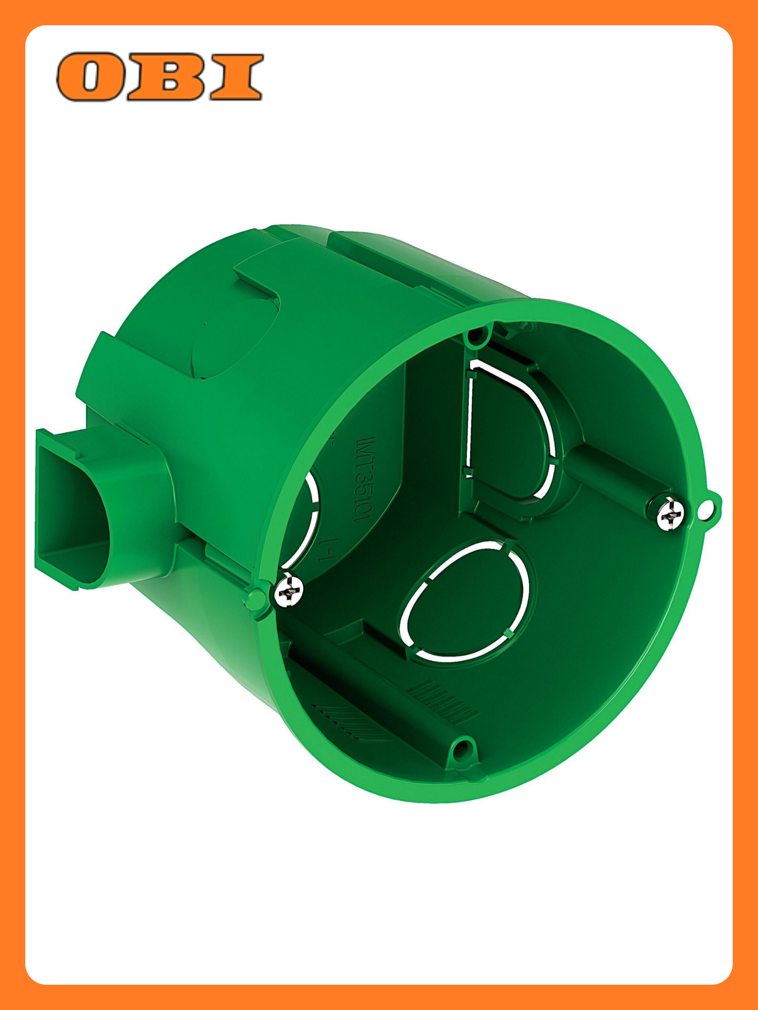 Подрозетник Schneider Electric Multifix скрытый монтаж полипропилен зеленый 65x60 мм