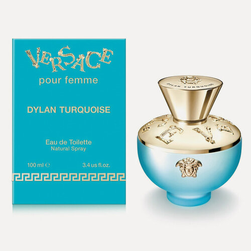 Изображение товара Туалетная вода Versace Dylan Turquoise 100 мл женская, цветочная