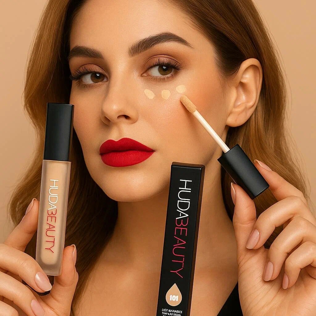 Консилер - HUDA BEAUTY Консилер для лица 03 - тональный корректор для идеального макияжа
