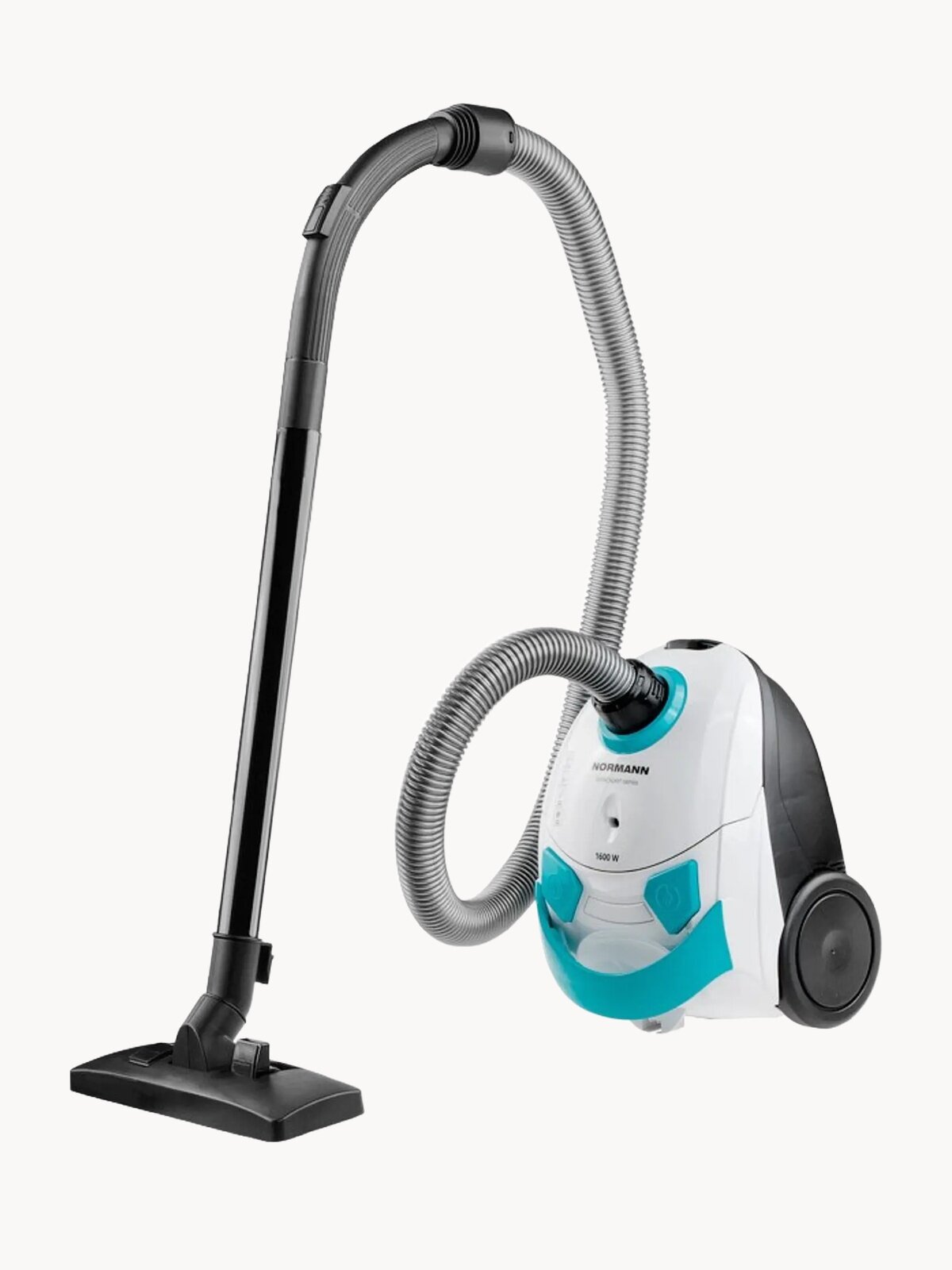 Пылесос напольный NORMANN AVC-111, сухая уборка, мощность всасывания 350 Вт, голубой