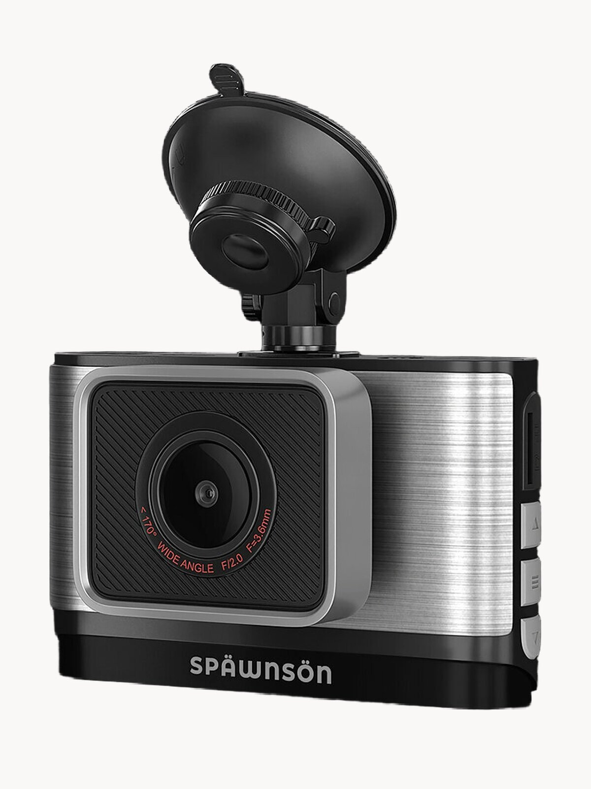 Автомобильный видеорегистратор SPAWNSON, 2K Full HD, 2 камеры, WiFi антибликовый объектив