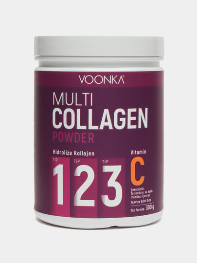 Коллаген Voonka Multi Collagen Powder Vitamin C 300 г