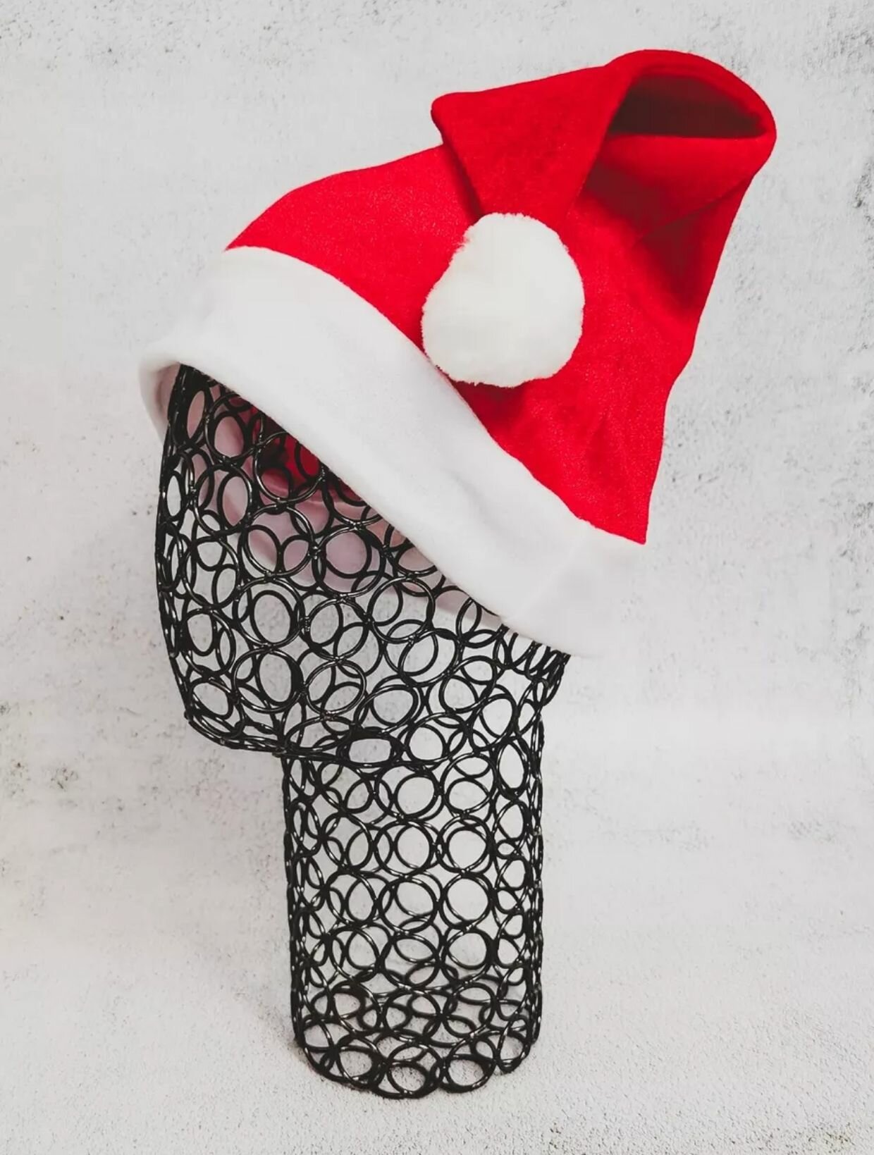 Шапка Базовая коллекция для мужчин и женщин размер OneSize красный/белый