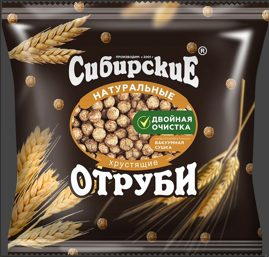 Сибирские отруби хрустящие