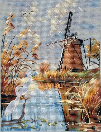 Изображение товара Набор для вышивания "Мельница" 17х23см, 02.010.34