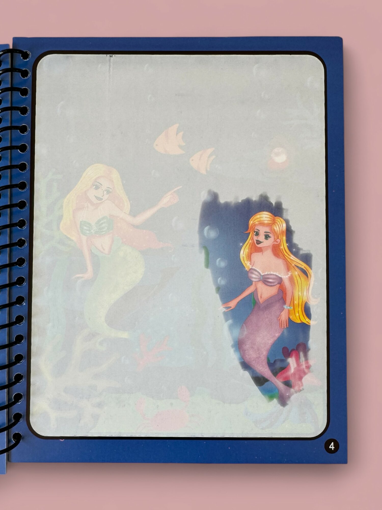 Книга-раскраска Magic Water Book, водная, для развития логики — фото 1