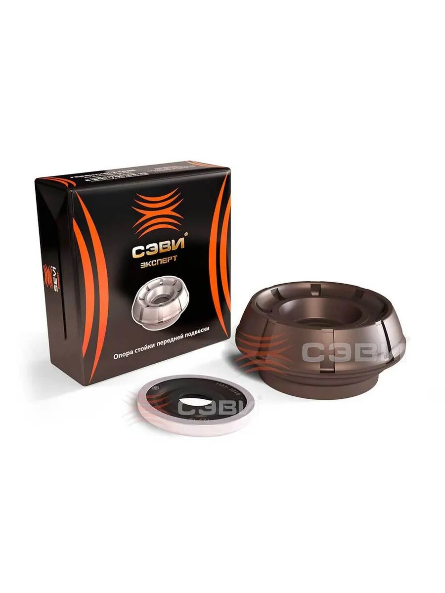 Опора передней стойки LADA XRAY Largus Logan Sandero Duster с подшипником "сэви-эксперт" 1141-7499