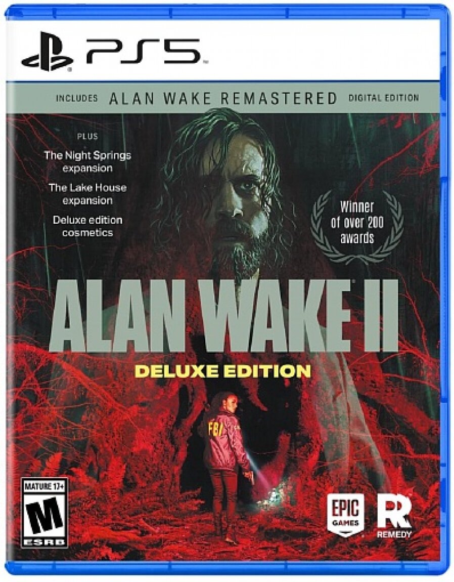 Игра Sony PlayStation 5 (PS5) - Alan Wake 2 Deluxe, 18+, (на диске), 1 игрок