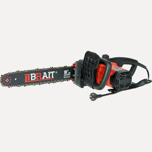 Изображение товара Электрическая цепная пила BRAIT BR-2200 с мощностью 2200 Вт и длиной шины 40,5 см для полупрофессионального использовани