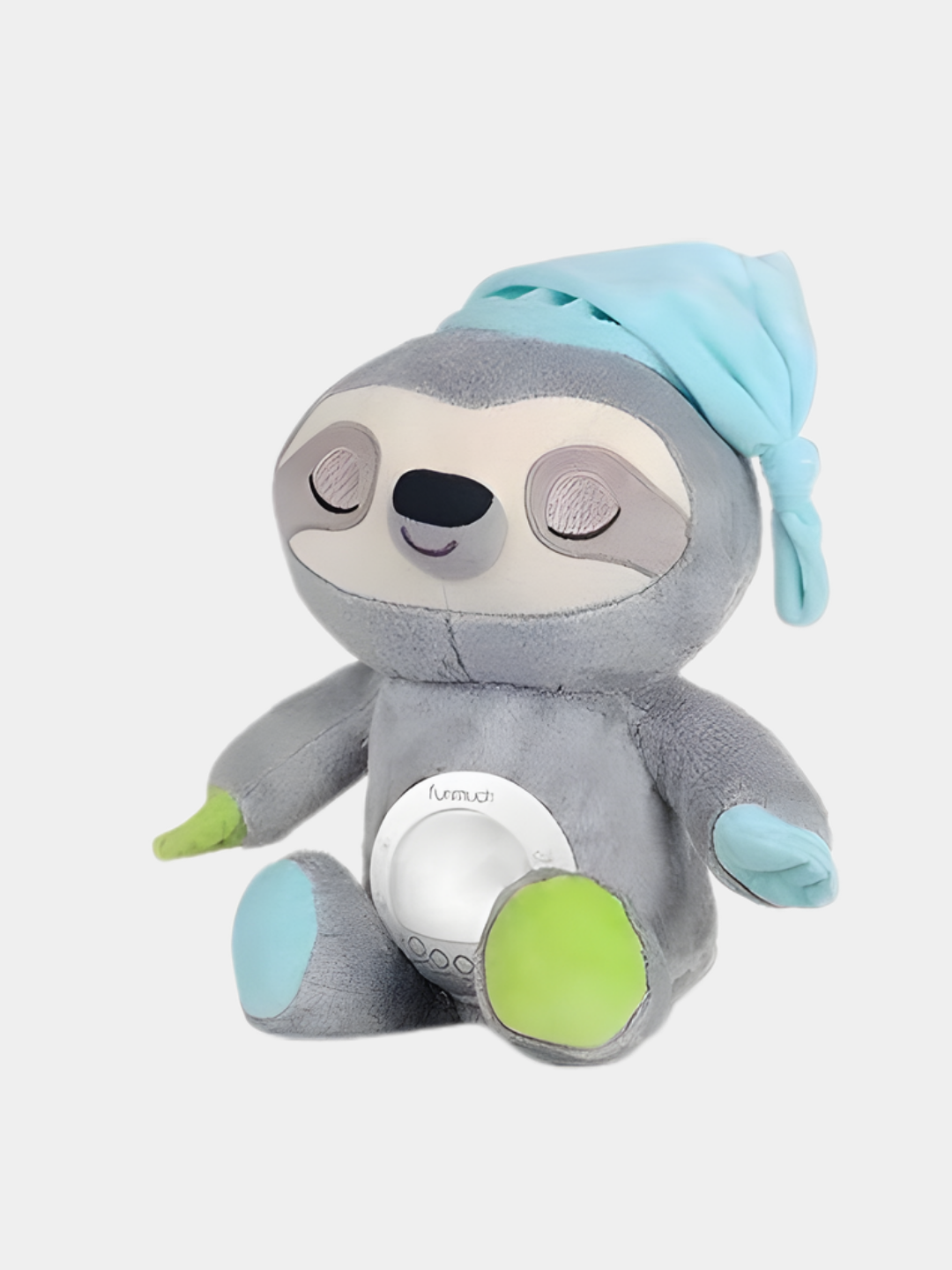 Мягкая игрушка с проектором, ночник, музыкальная игрушка, Ленивец — фото 1