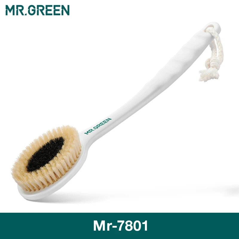 MR.GREEN Щетка для ванны из натуральной щетины кабана