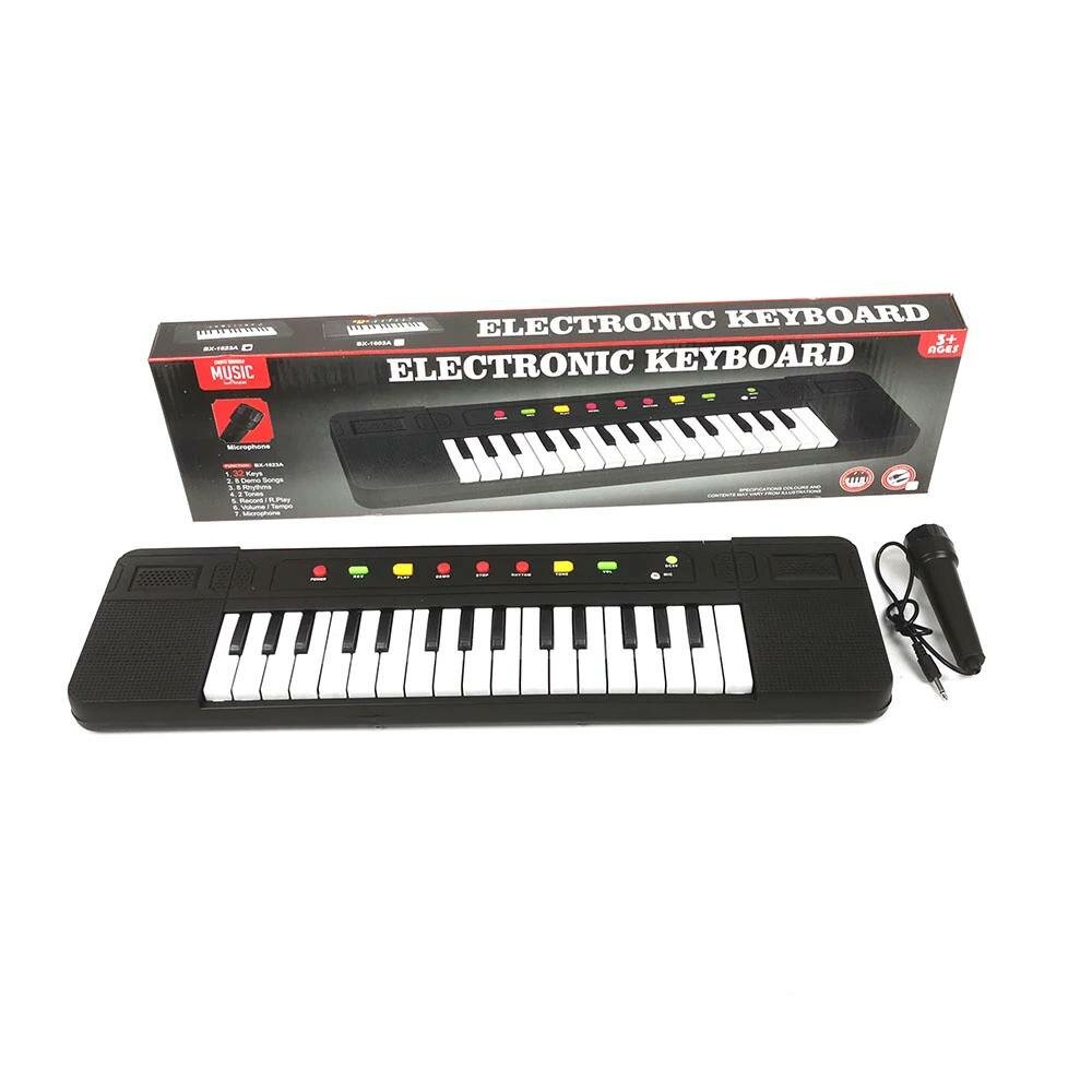 Синтезатор детский, пианино детское, синтезатор электрический с микрофоном