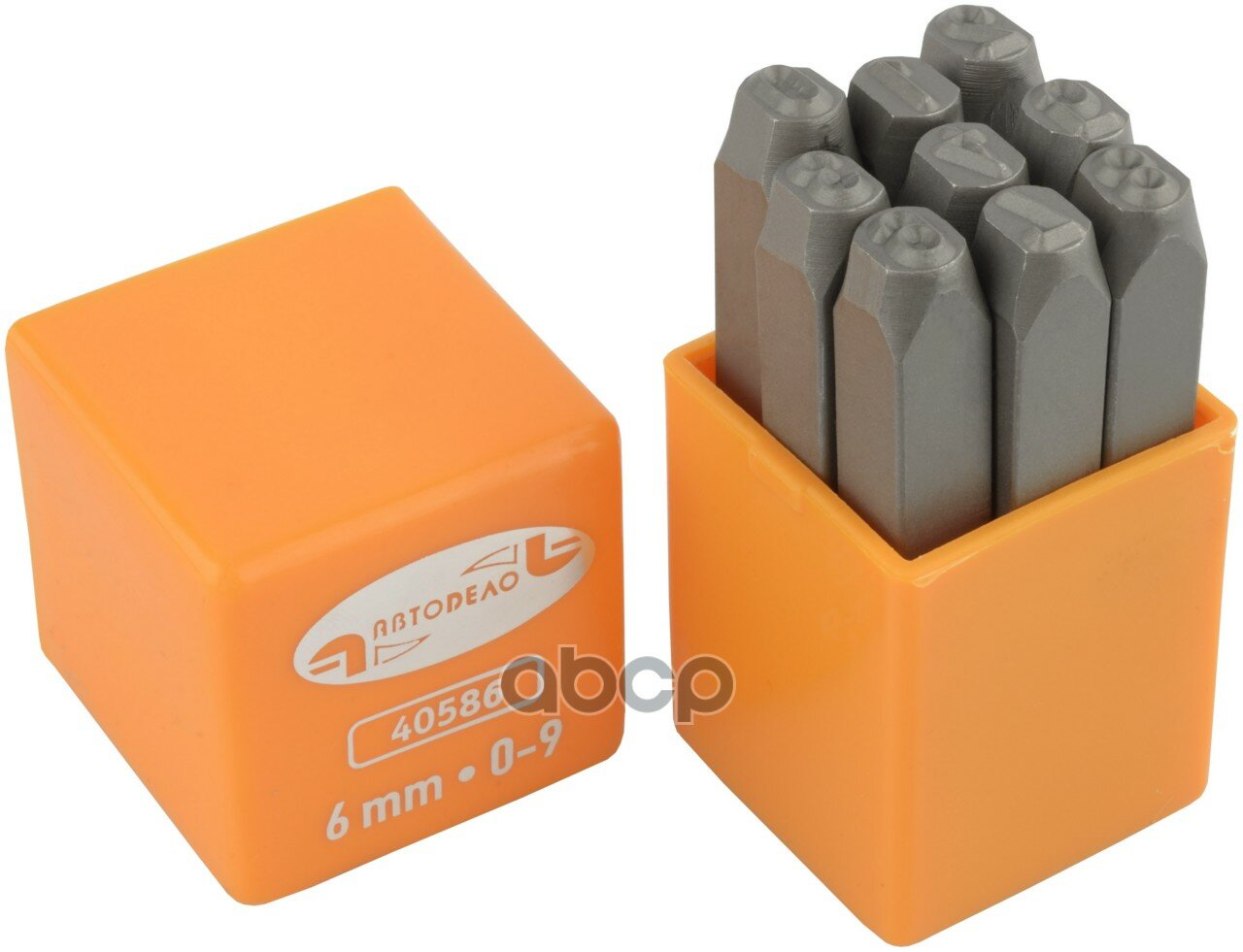 Набор клейм цифровых 6 мм АвтоDело АвтоDело арт. 40586