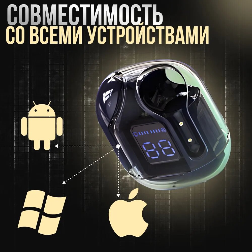 Беспроводные наушники AirPods 3, для iOS и Android, и для Windows — фото 1