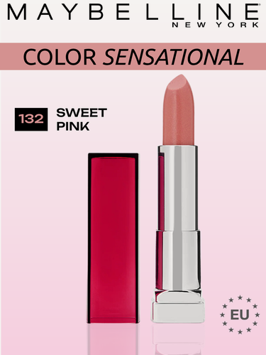 Изображение товара Maybelline New York Помада для губ Color Sensational, 132 Спелый персик, 4.4 г