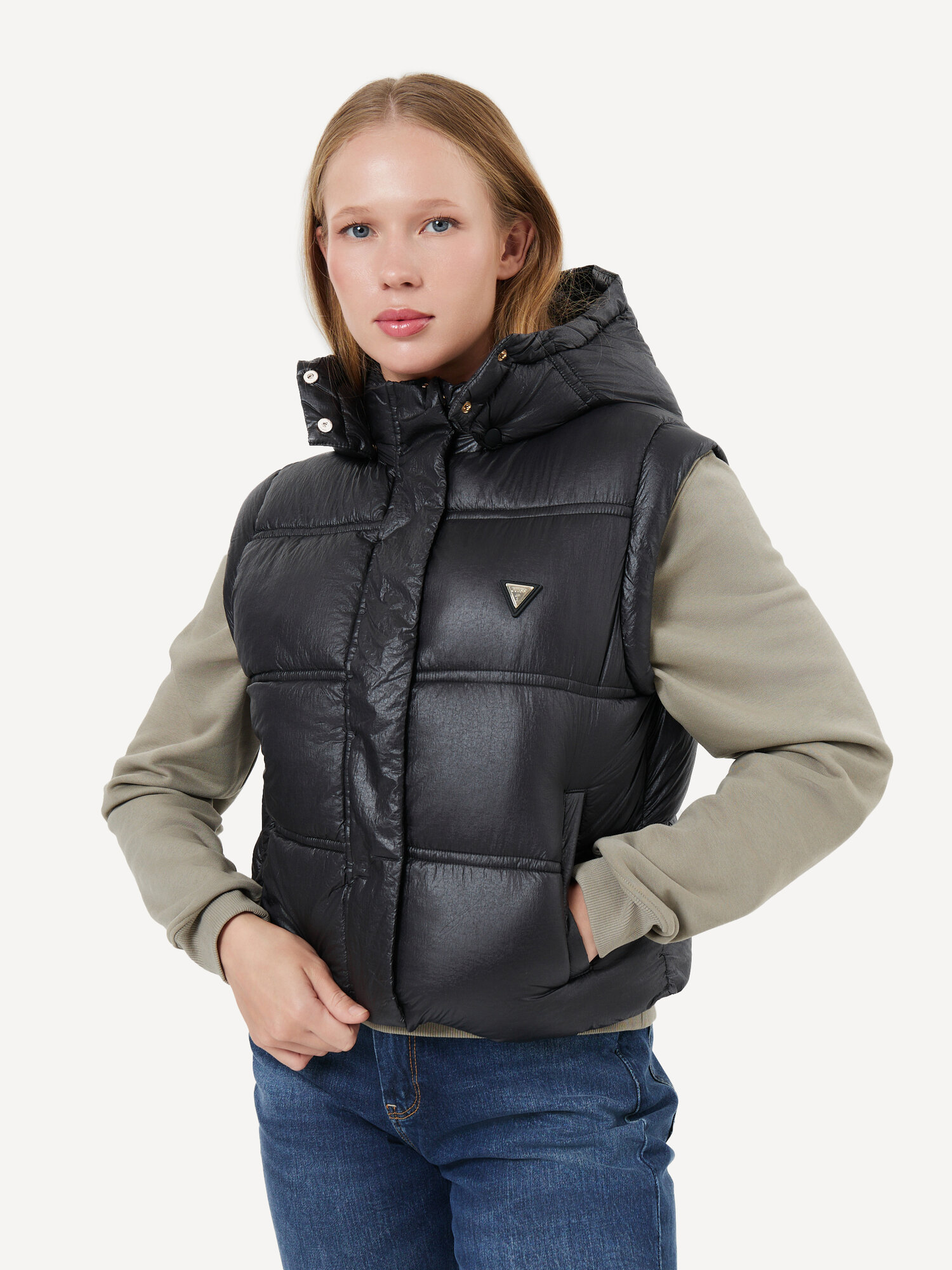 Жилет GUESS, размер L, черный