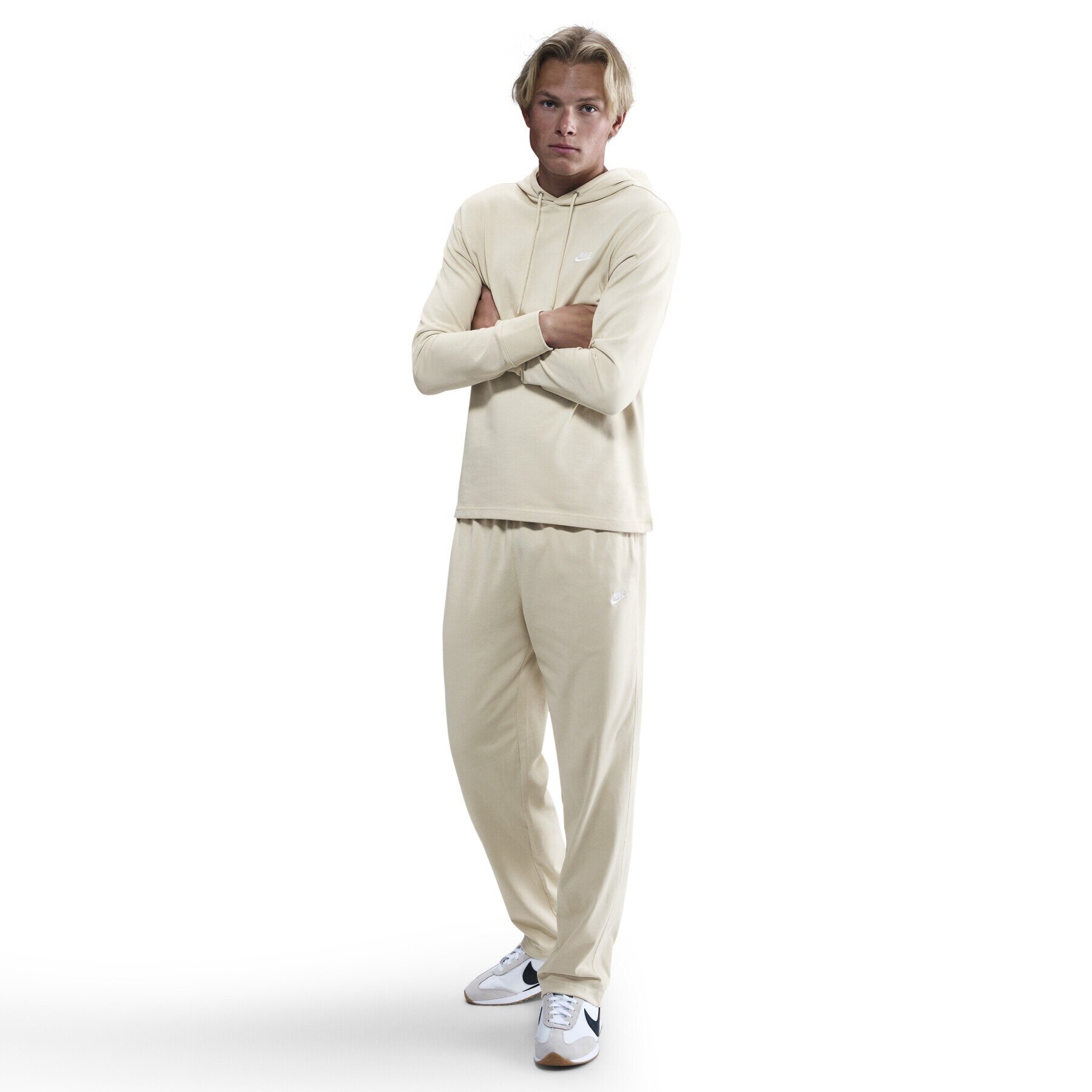 Брюки NIKE Sportswear Club, размер XL , бежевый — фото 1