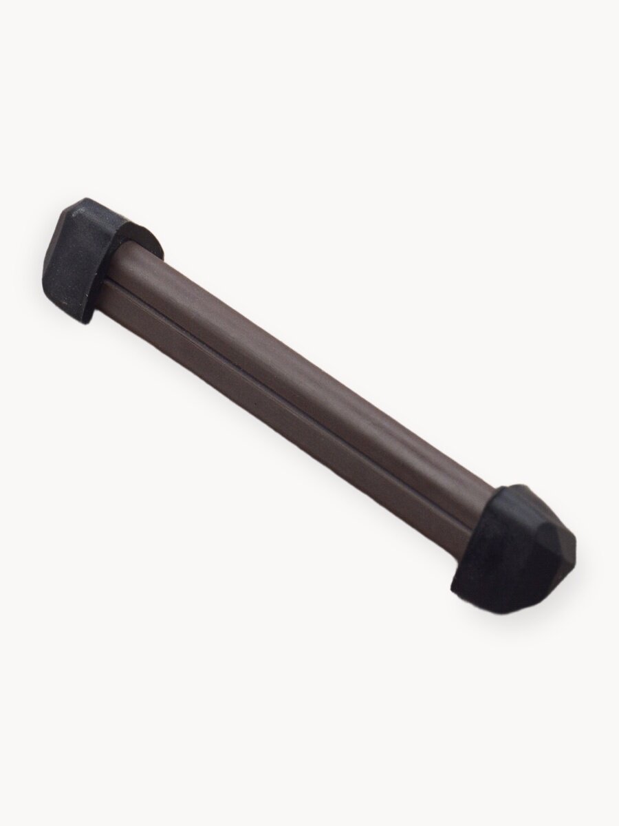 Карманная точилка косточка, 115х14 мм, для заточки ножей из коричневой керамики, SKATA