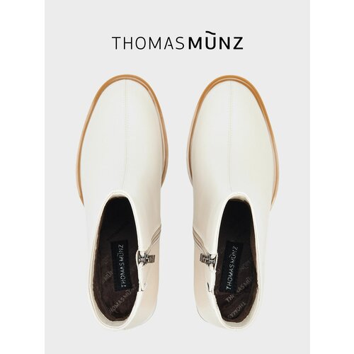фото Ботильоны thomas munz, размер 36, молочный