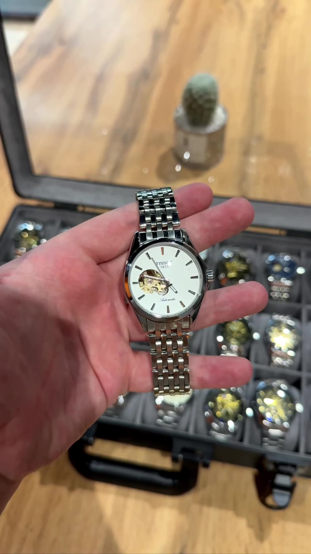 Наручные часы Классика, бежевый — фото 1