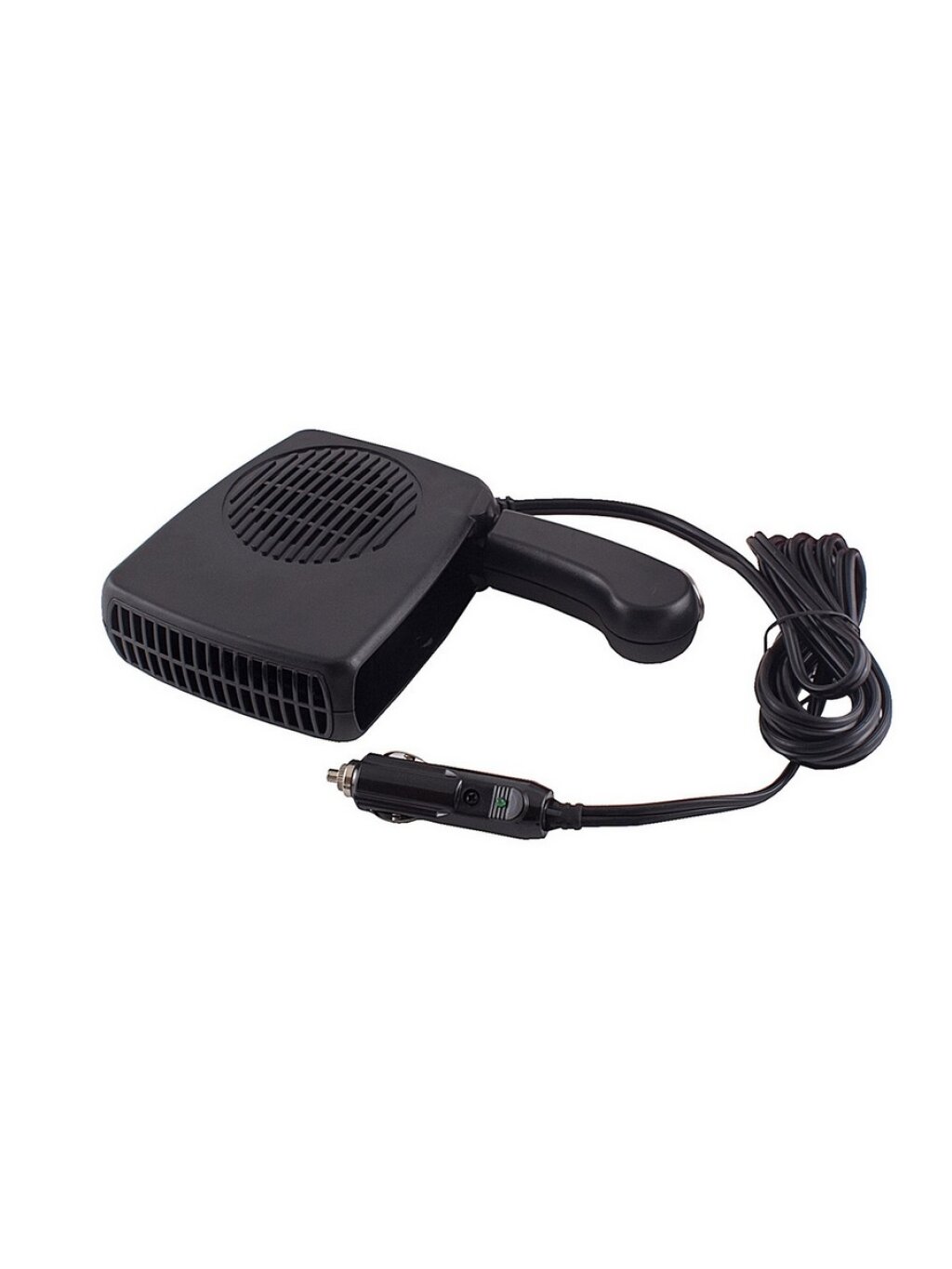 Тепловентилятор 12V "SKYWAY" (в прикуриватель черный)