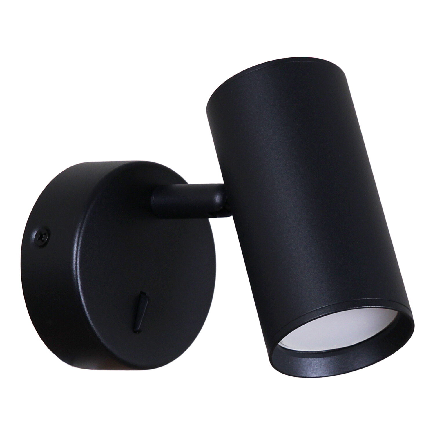 Светильник бра настенный светодиодный с выключателем черный 15 Вт GU10 86207-9.2-001MN GU10 BK