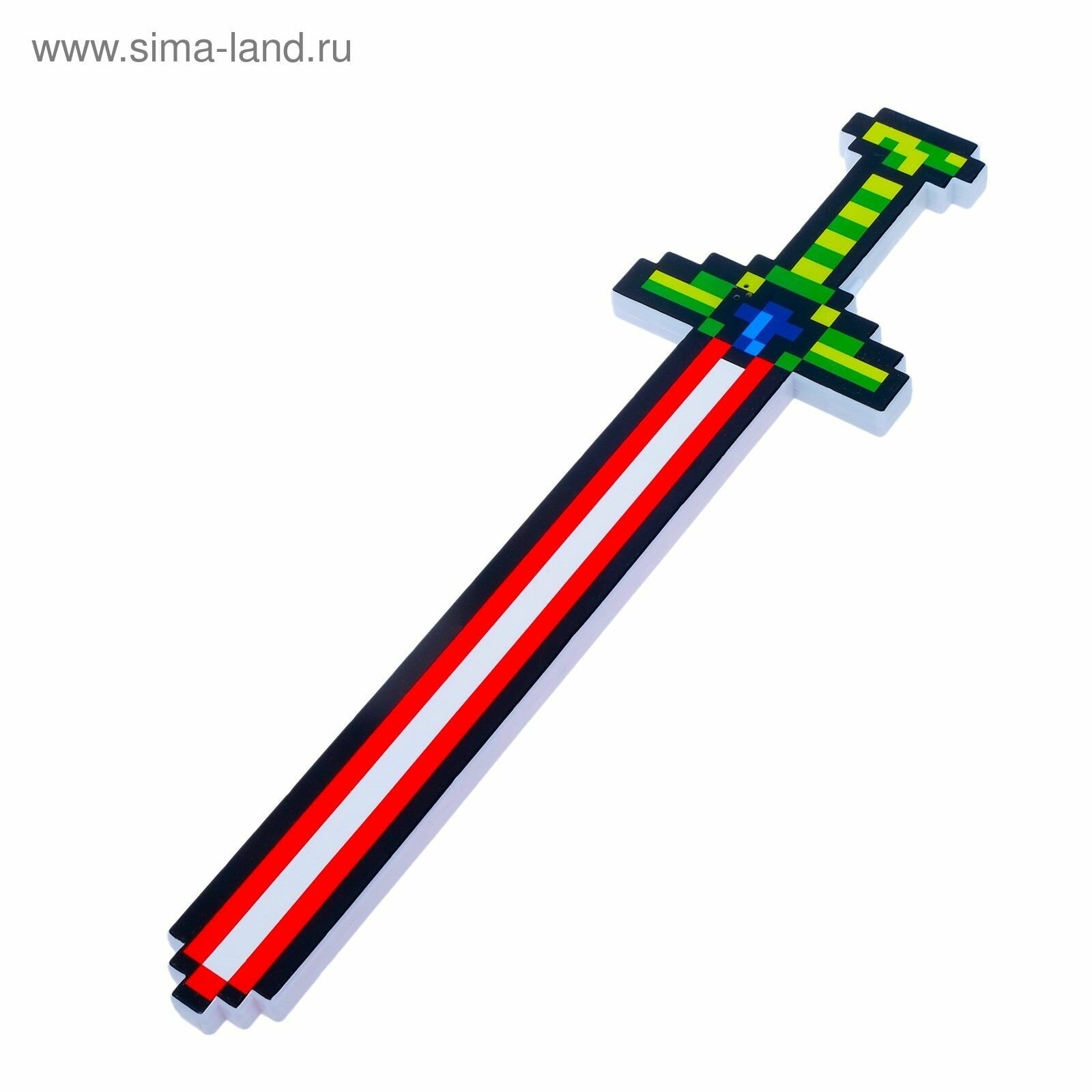 Меч "Пиксель", работает от батареек