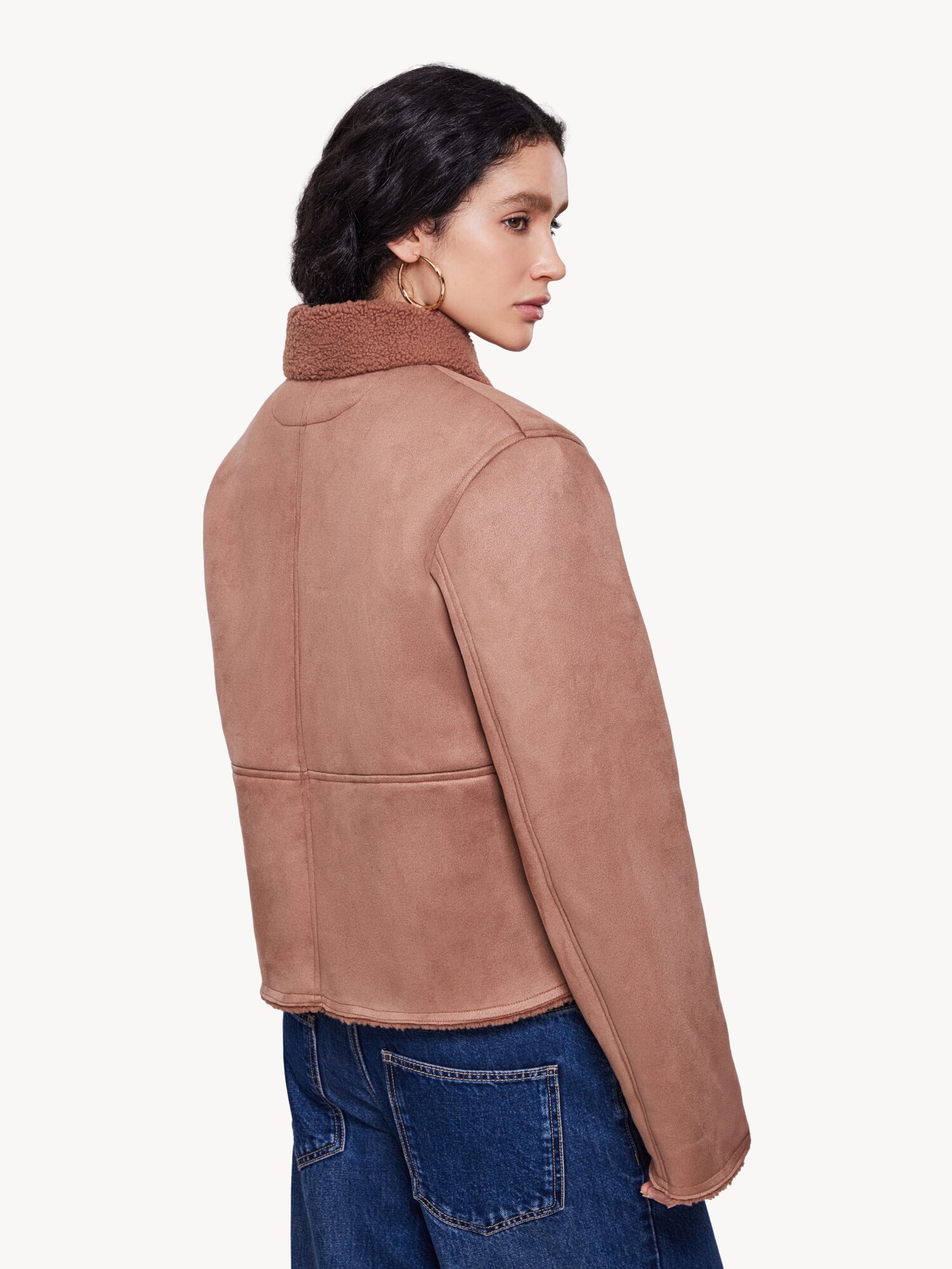 Дублёнка MUTED, размер S, светло-коричневый — фото 1