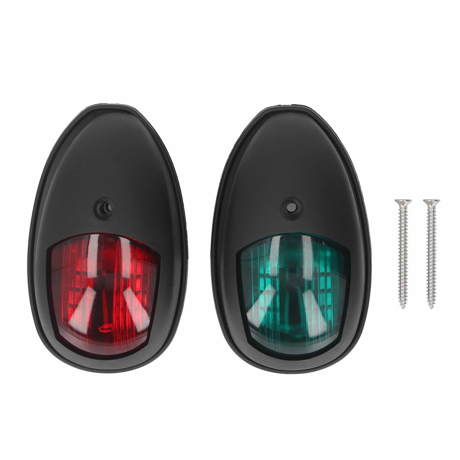 2шт навигационные огни лодки DC12-24V черные