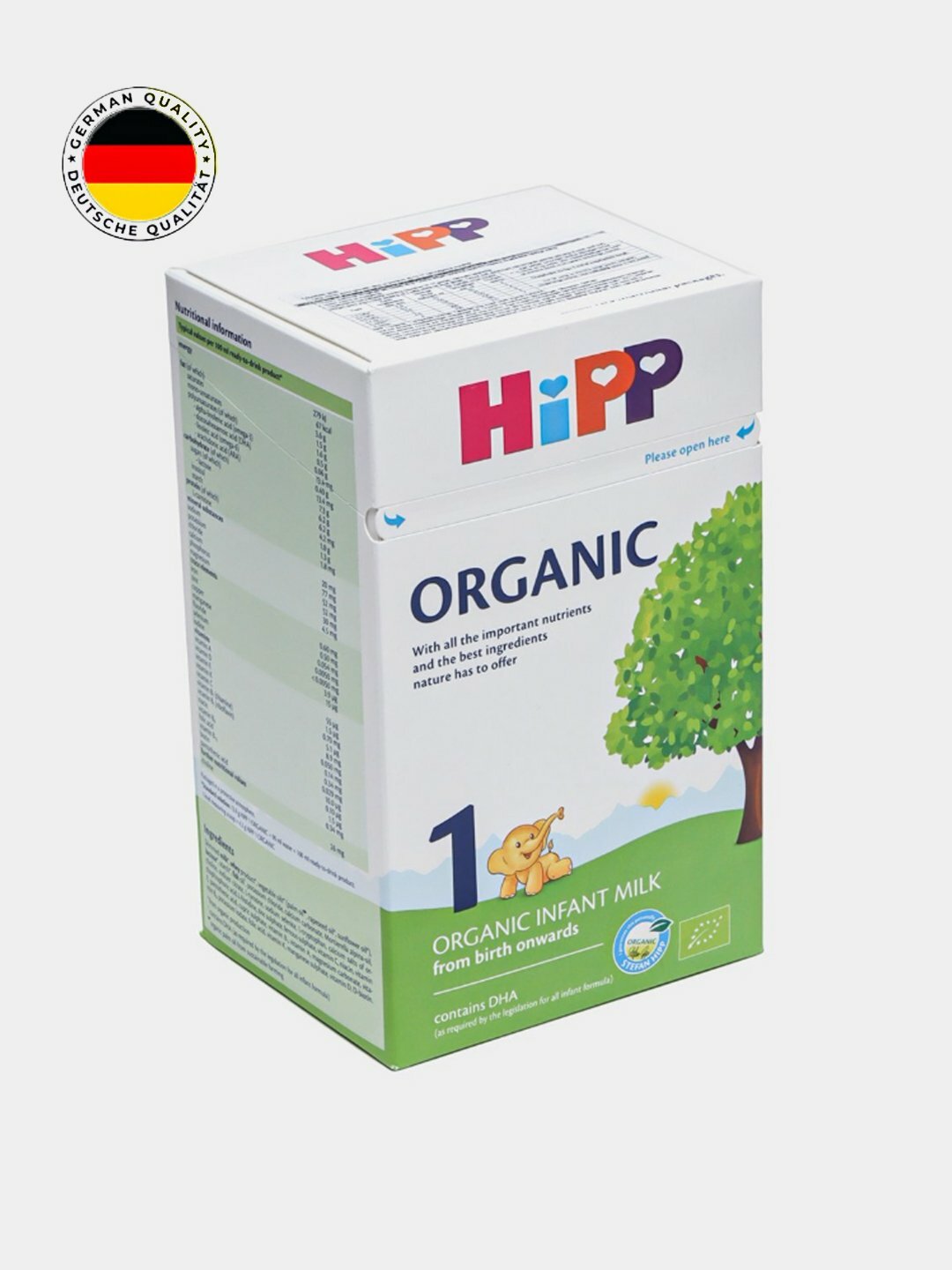 Смесь HiPP Organic, с рождения до 6 месяцев, органическая, 800 г