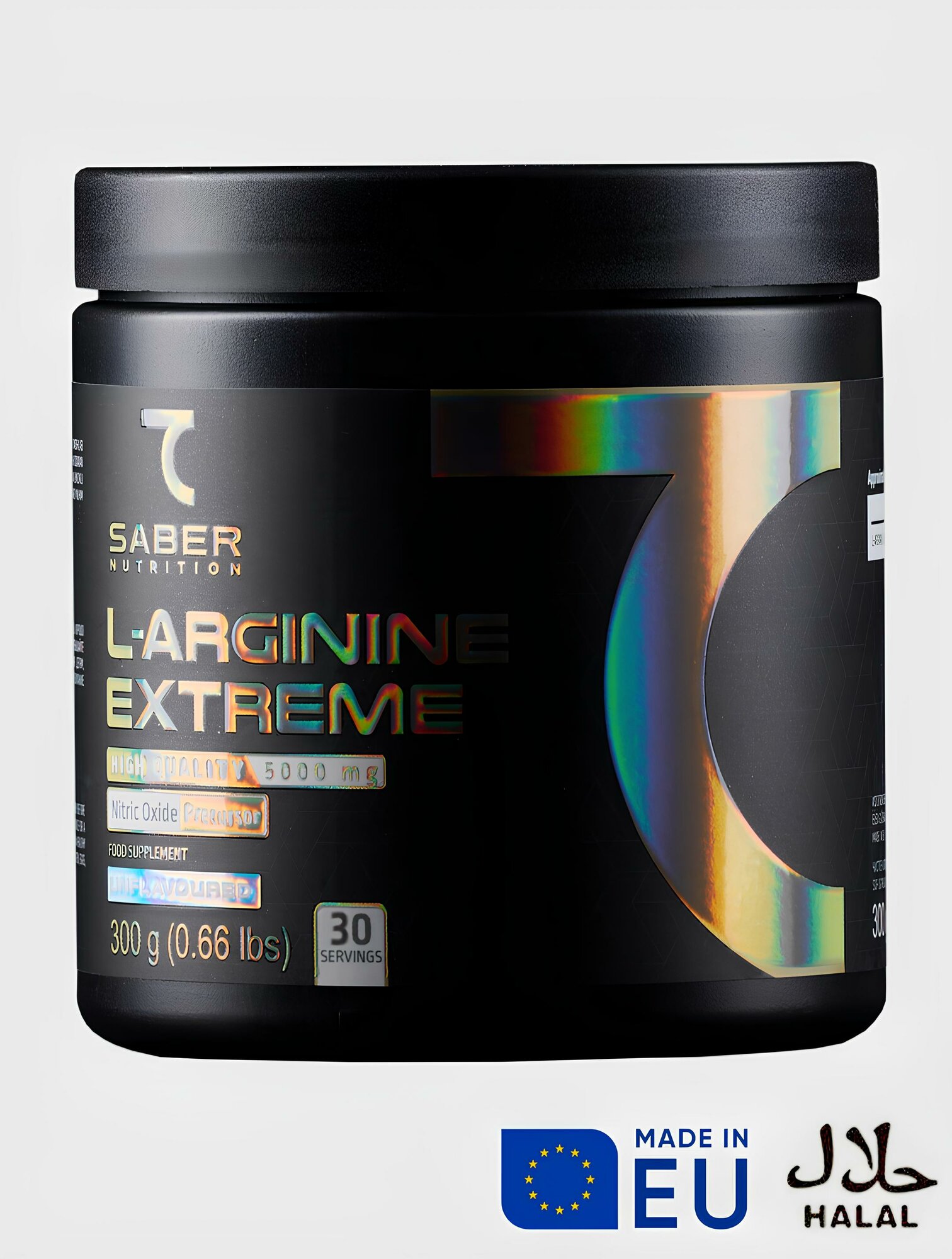 Аминокислотный комплекс 7Saber, L-arginin Extreme, 300 гр, Халяль