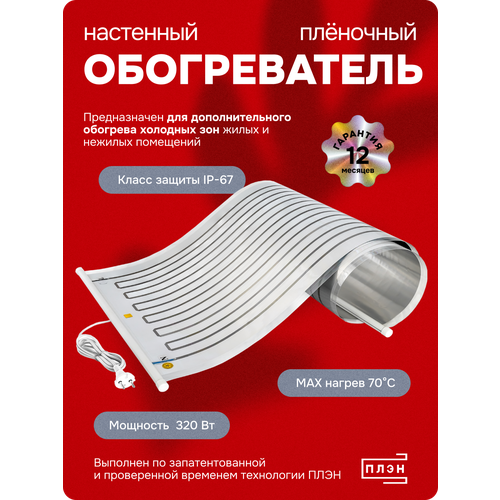 фото Обогреватель настенный инфракрасный плэн