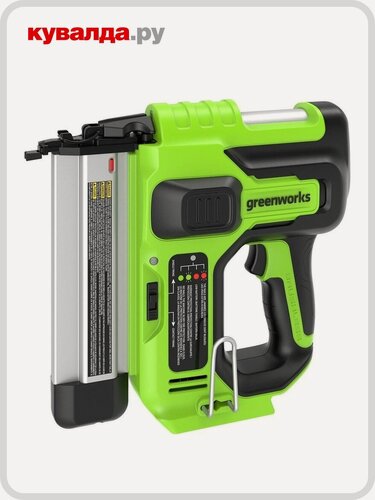 Изображение товара Нейлер аккумуляторный GREENWORKS GD24BN без АКБ и ЗУ