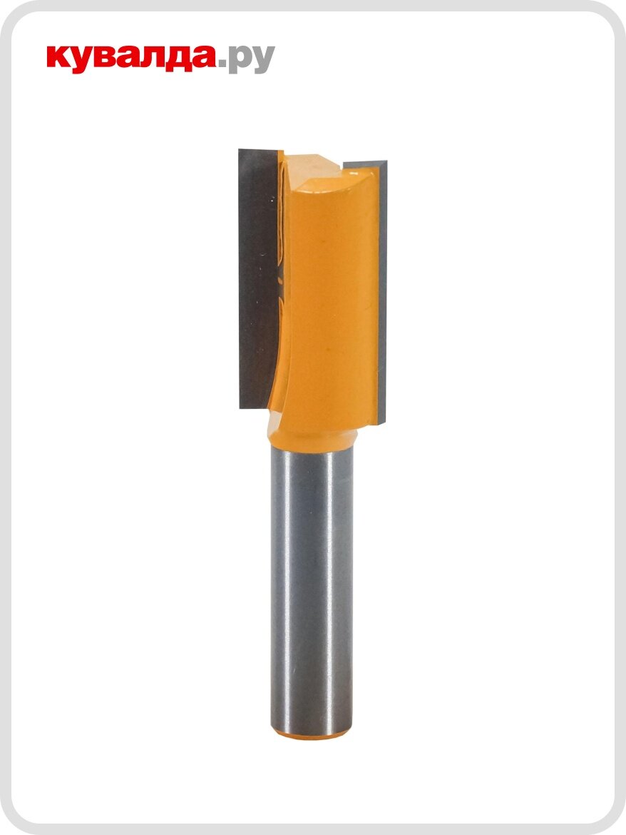 Фреза по дереву энкор ф15 х25мм хв. 8мм прямая