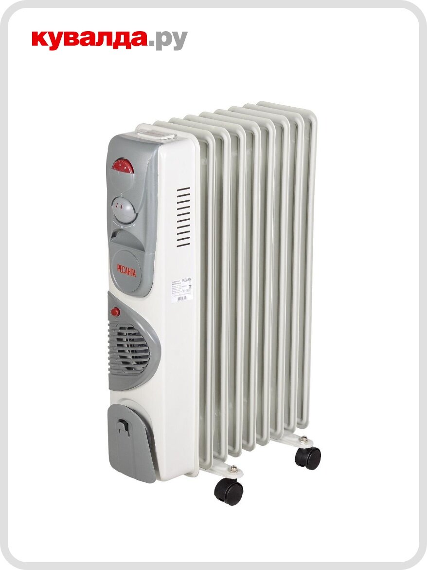 Обогреватель масляный Ресанта ОМ-9АВ