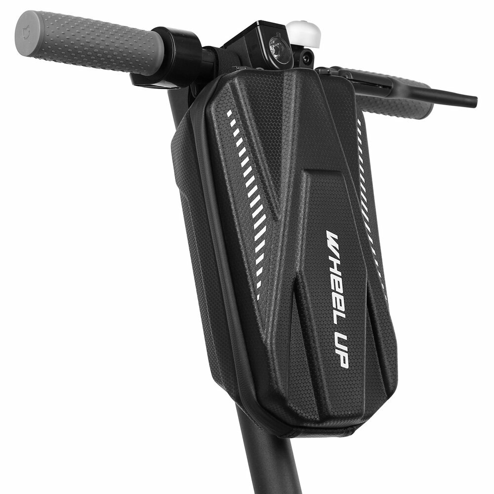 Сумка для руля велосипеда EVA Top Tube Bag, аксессуар для велосипеда, передняя сумка, материал PU+EVA, черный цвет, размер 25*12*11cm, вес 183g, количество 1 штука