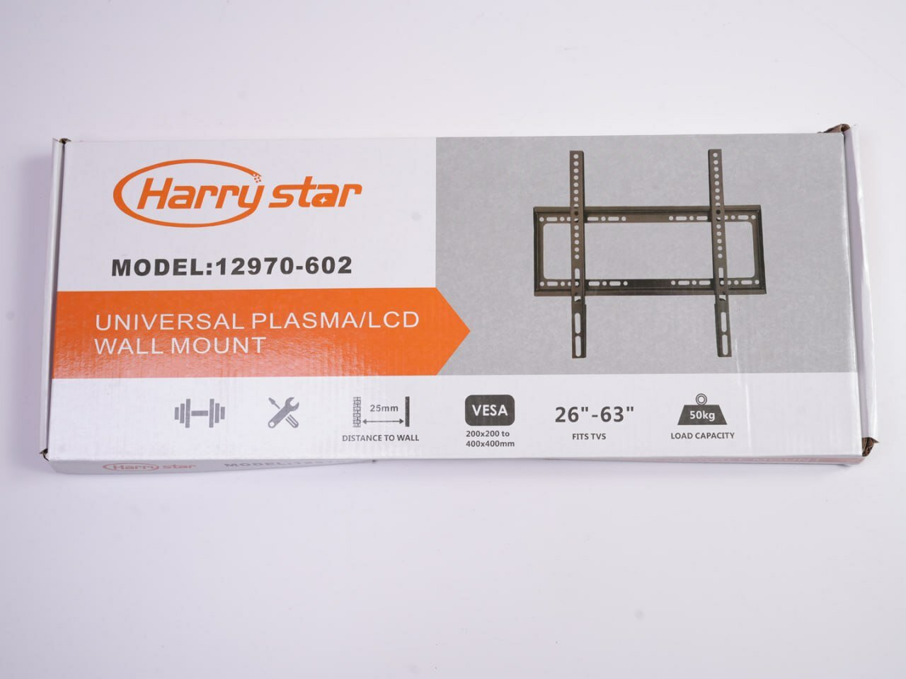 Кронштейн для телевизора, фиксированный, настенный , 40" -80" диагональ телевизора